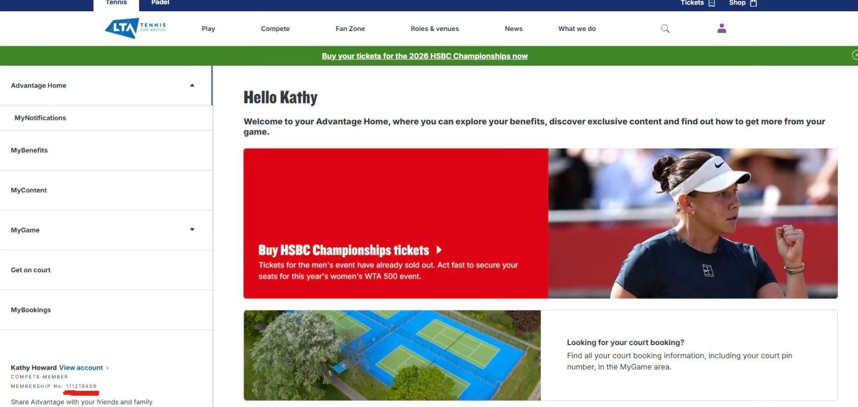 Screenshot of BTM dashboard